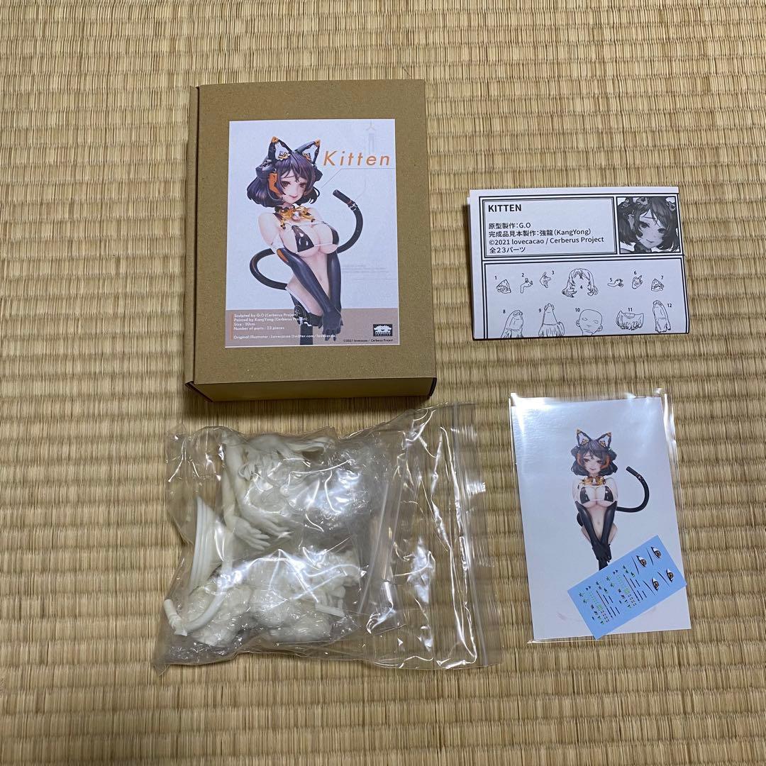 KITTEN (キャットガール) ガレージキット ガレキ 未塗装 未組立