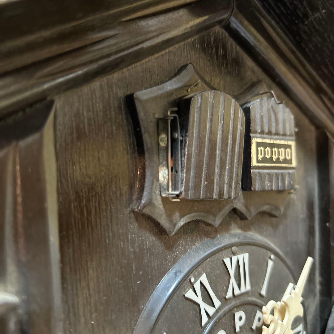 鳩時計 昭和レトロ TEZUKA 錘 希少 レア