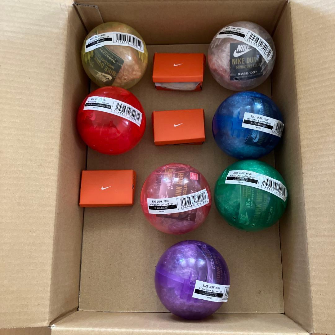 NIKE ナイキ　ダンク　ガチャ　DUNK HIGH フルコンプ NIKE DUNK HIGH miniature collection | フィギュア | アニメグッズ