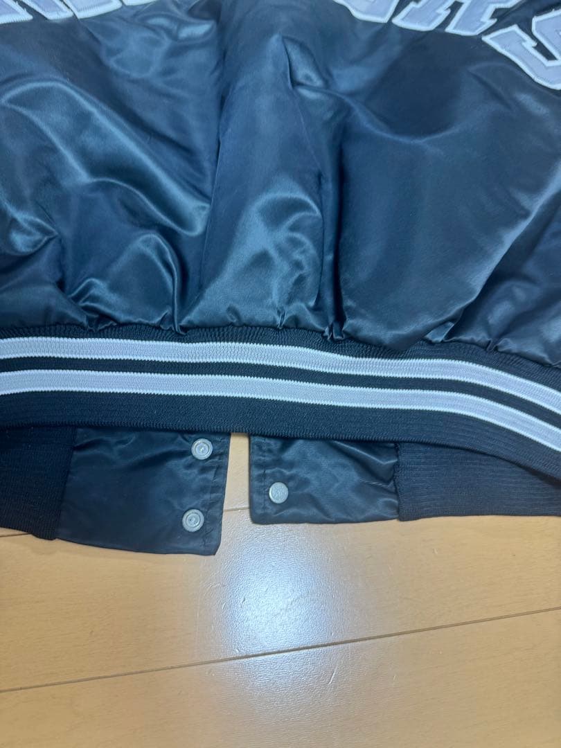 美品！90s ビンテージ✳︎チョークライン製 NFL レイダース スタジャン
