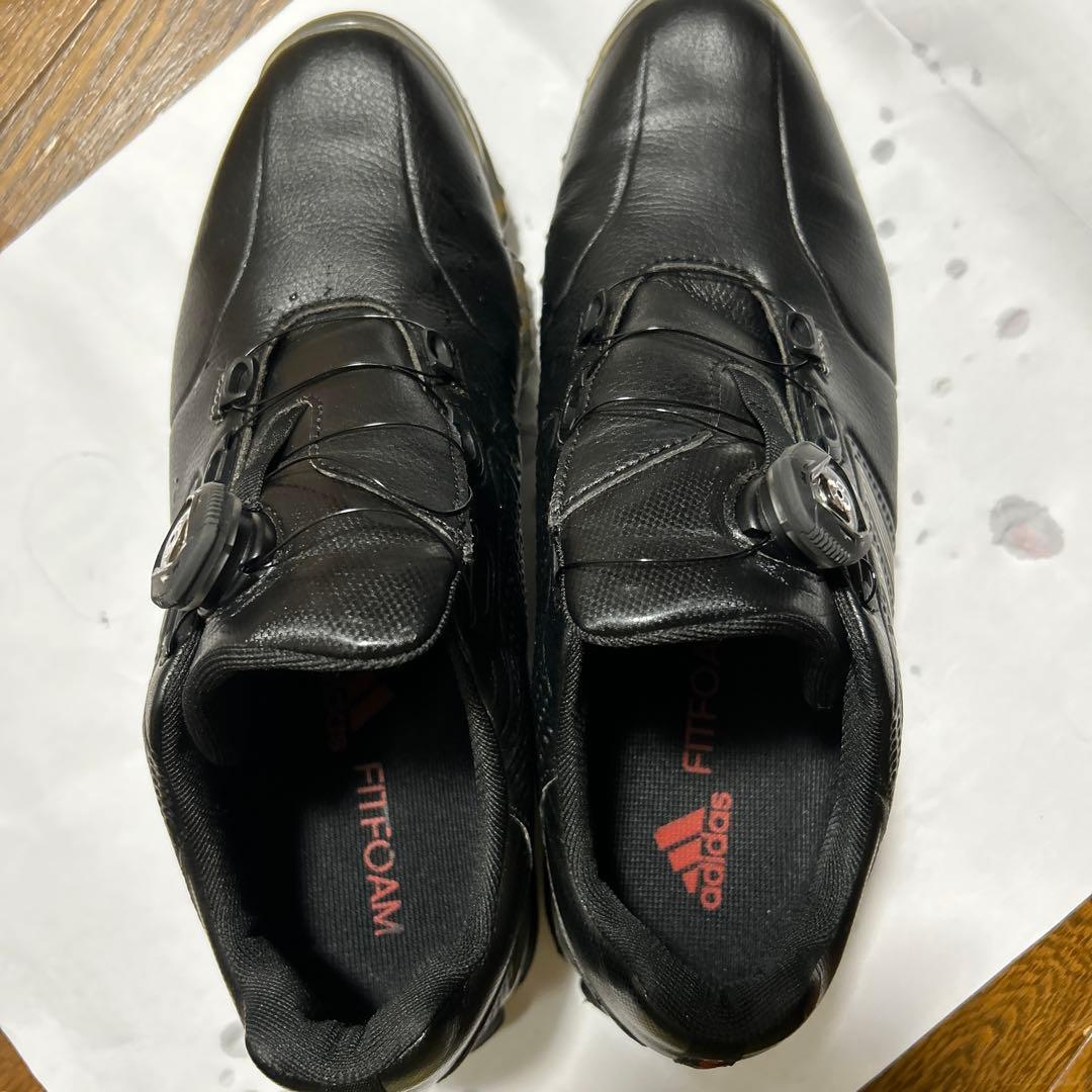 アディダスフィットフォームゴルフシューズ お値下げしました！ - メルカリ