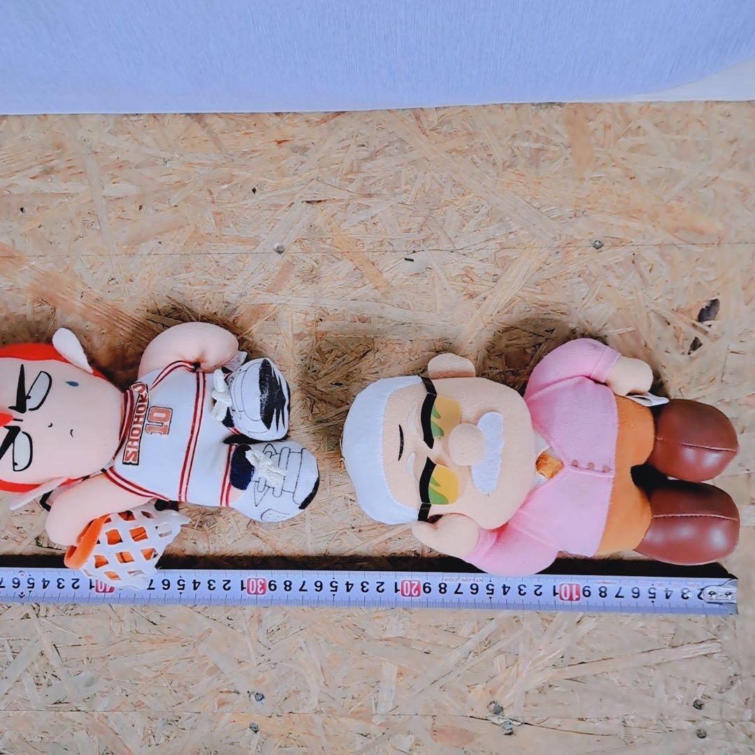 スラムダンク ぬいぐるみ まとめ売り 桜木花道 赤木剛憲 安西先生 当時