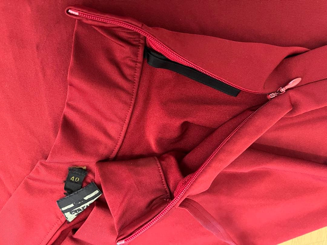 SALE】Jean Paul Gaultier バーガンディ フレアスカート