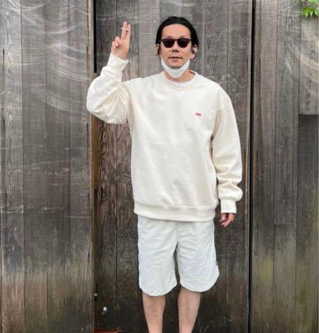 野村訓市着用supreme small boxロゴスウェットM - メルカリ