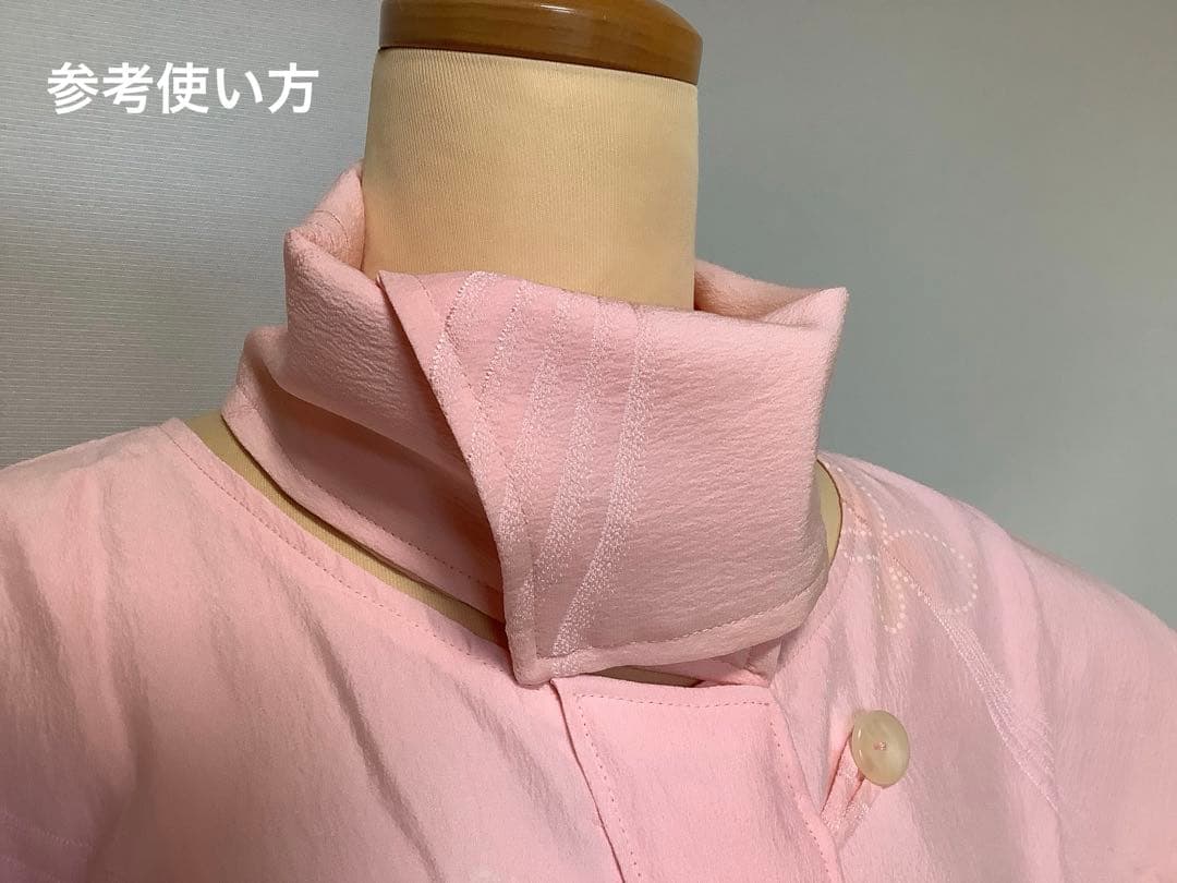 長襦袢反物から仕立てたシルクパジャマ ⑫