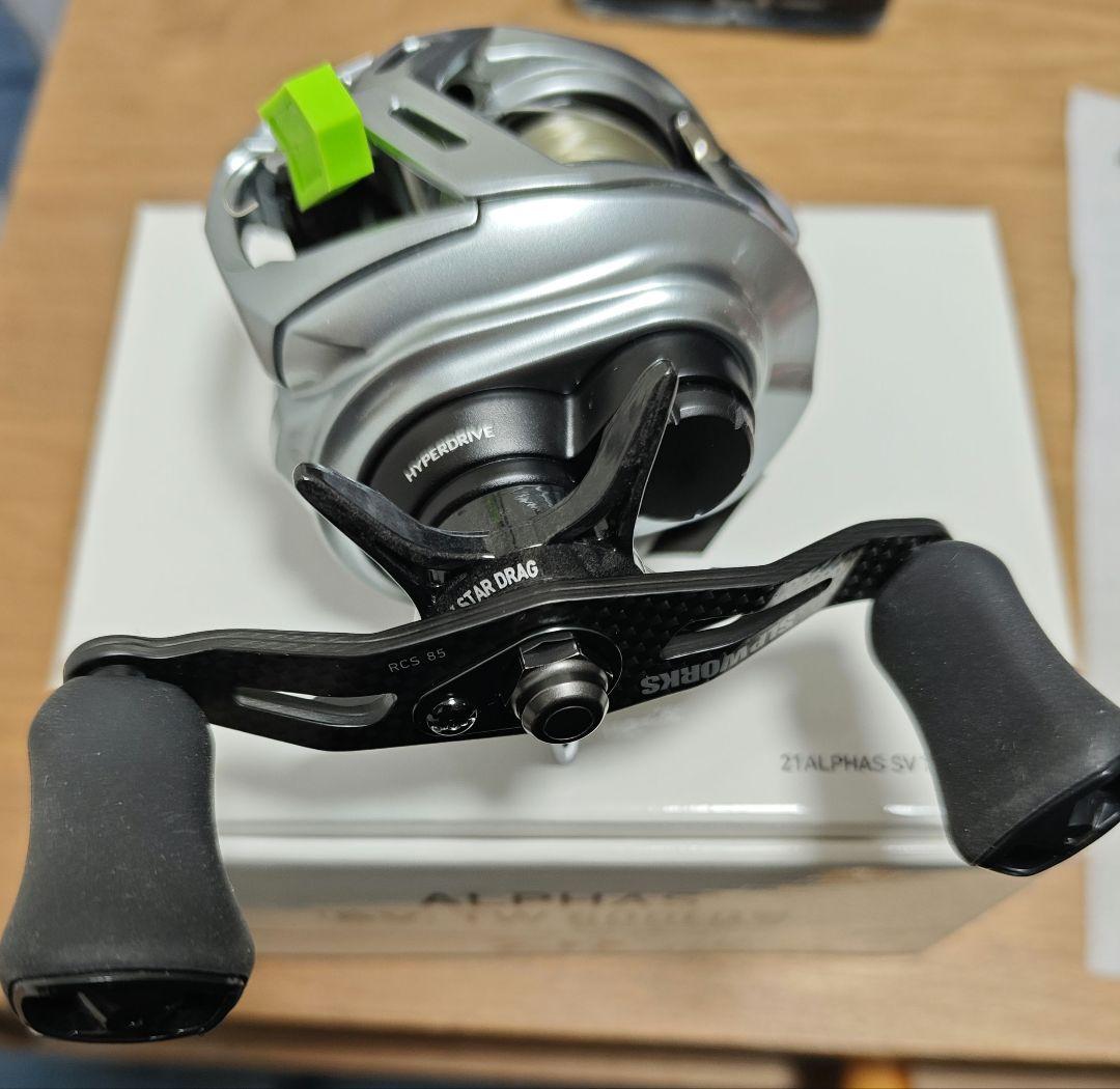 AOM様専用 21アルファス SV TW 800HL RCSカーボンハンドル - メルカリ