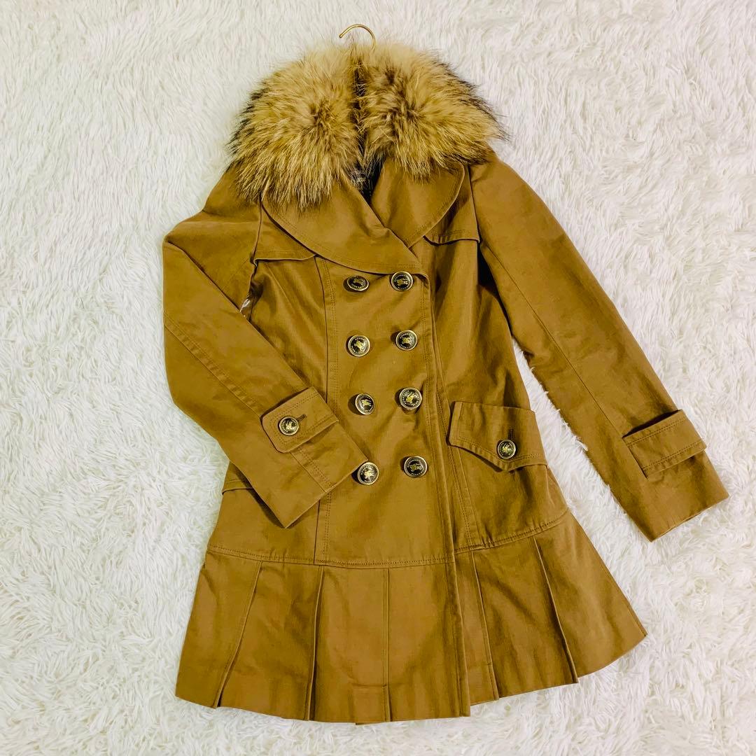 BURBERRY BLUE LABEL ✨2wayトレンチコートノバチェックS