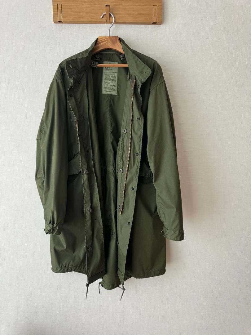 80's U.S.ARMY M-65 フィッシュテールパーカ　フルセット