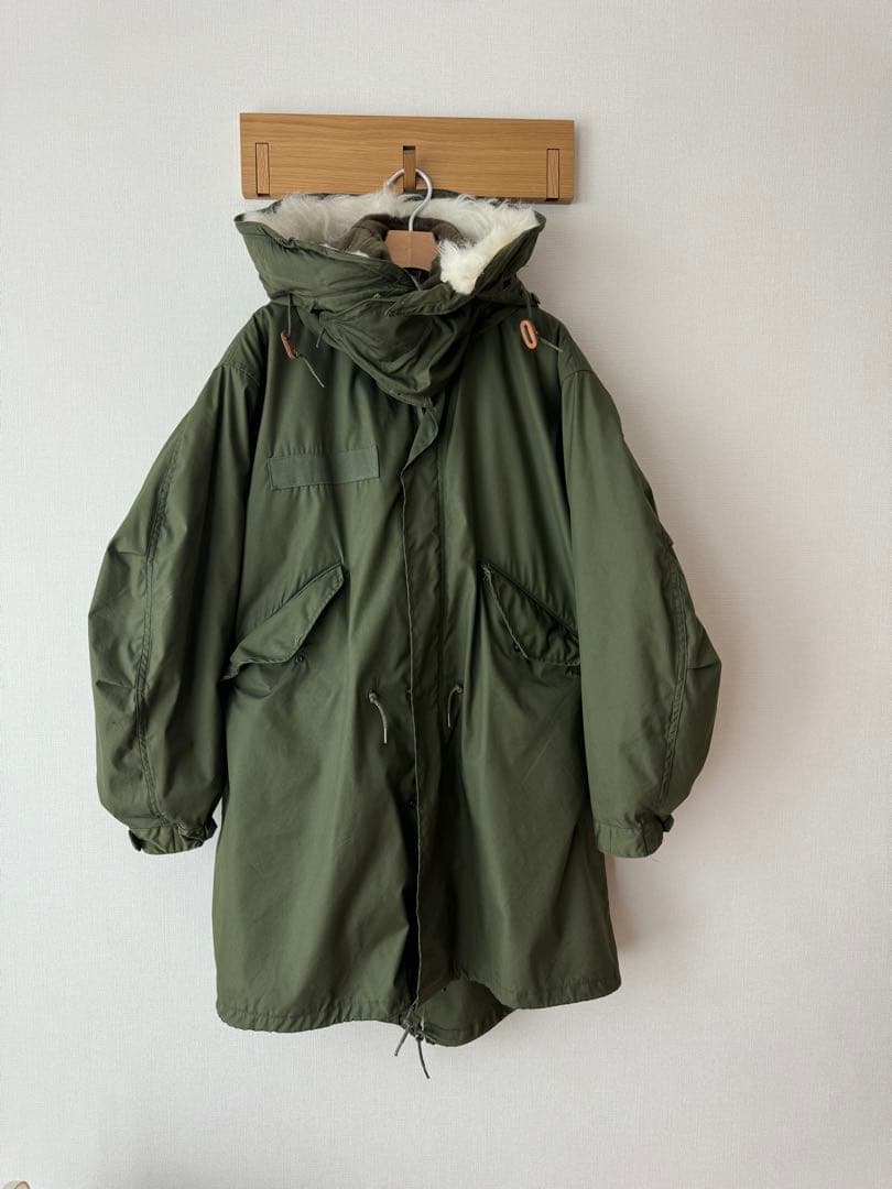 80's U.S.ARMY M-65 フィッシュテールパーカ　フルセット