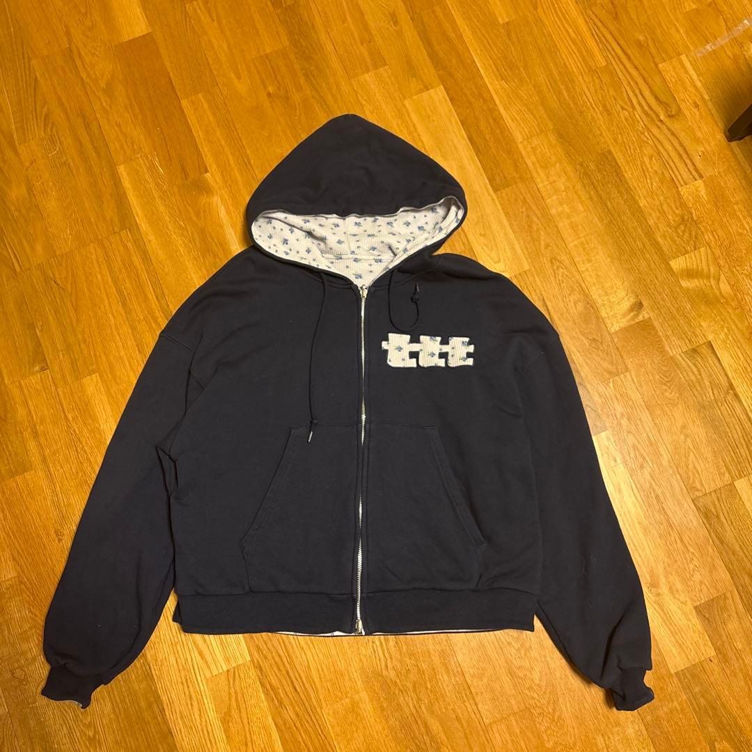 TTT MSW フルーツ　ブルーベリー　ジップフーディ TTTMSW Fruit reversible zip up hoodie - メルカリ