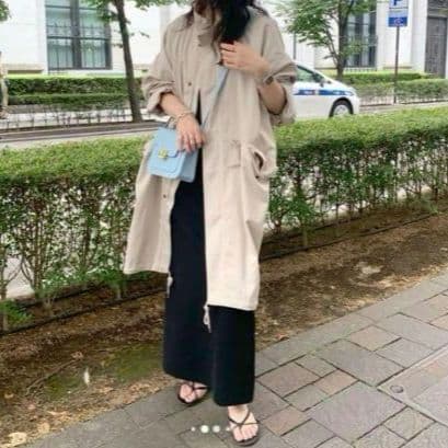 極美品】シーナリー SHENERY C/Tツイル モッズコート 2way 春 - メルカリ