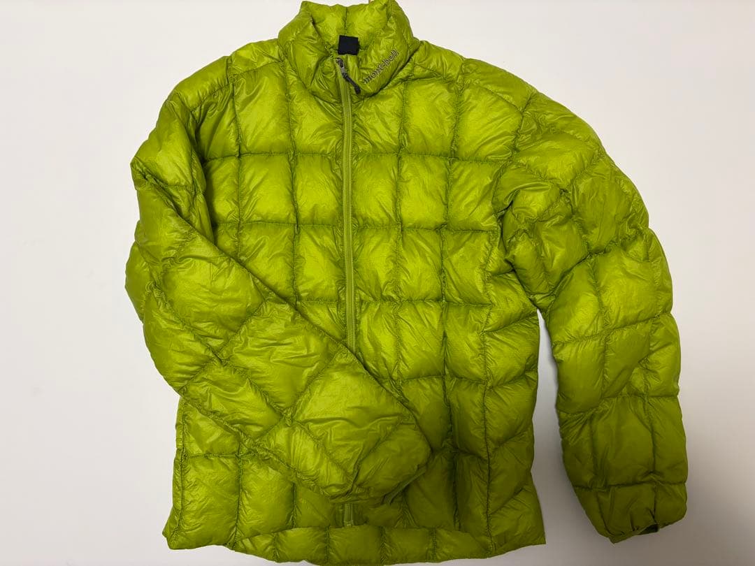 モンベル EXライトダウン 900FP 超軽量 M シャイニーグリーン EXライトダウンジャケット Men's｜モンベル