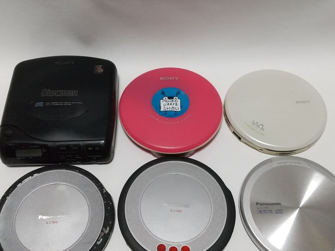 Sony Discman & Panasonic 10台セット
