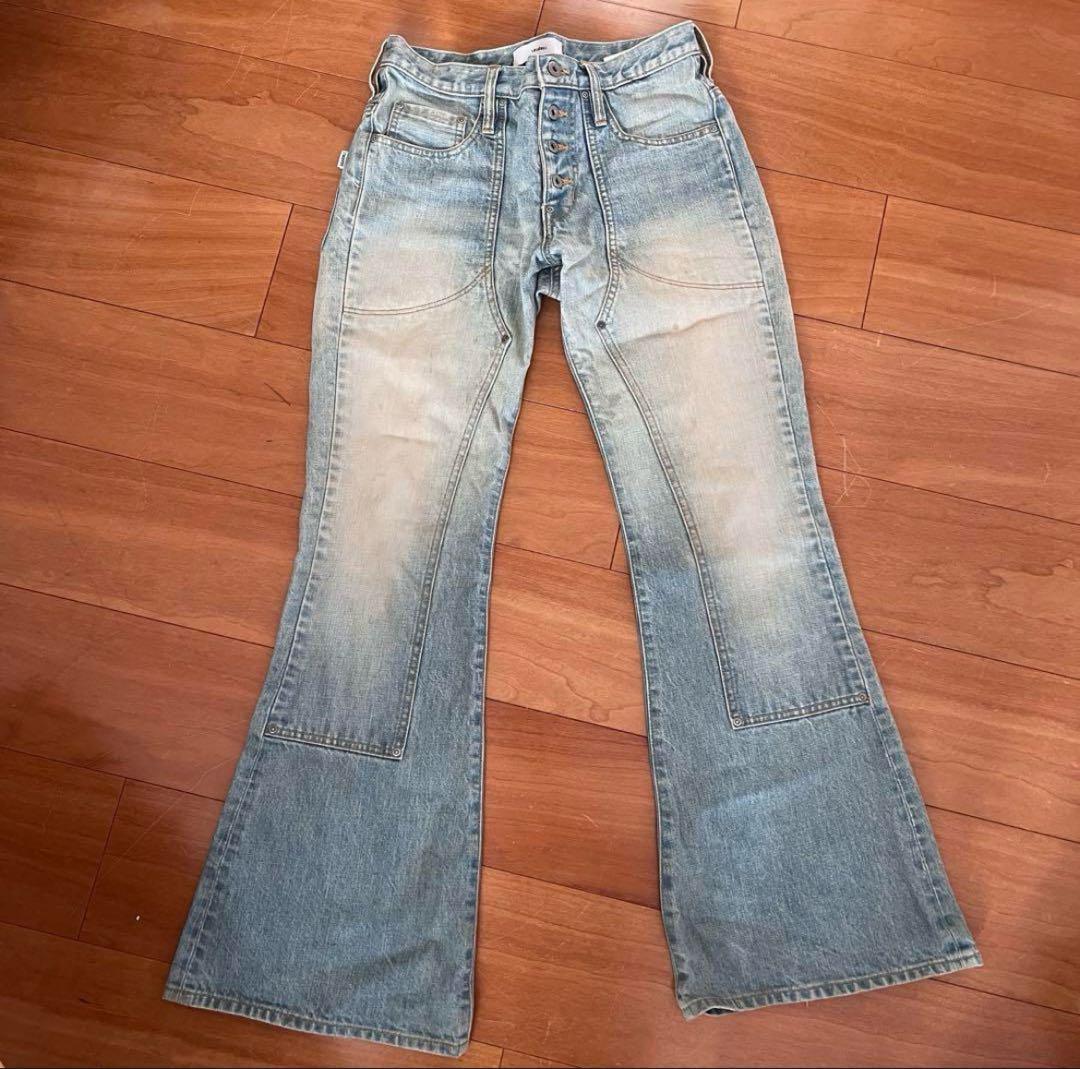 21SS SUGARHILL シュガーヒル ベルボトムdouble knee - メルカリ
