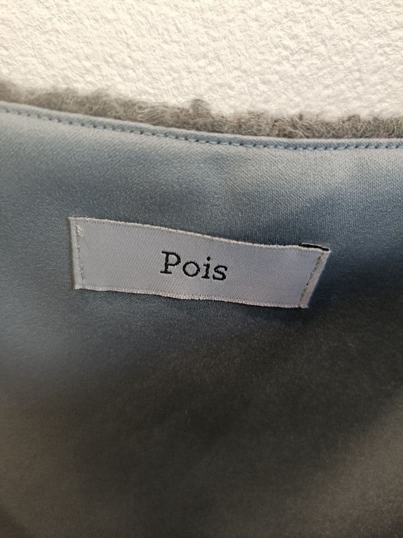 pois square poodle onepiece グレー M D100481515 オンライン