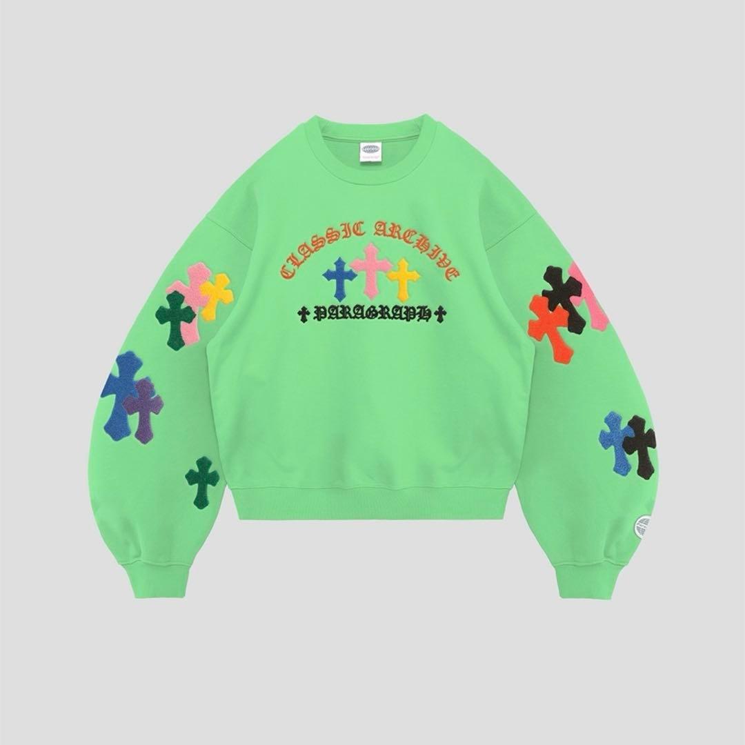 トップス ParagraphTRIPLE CROSS CREW-CHARCOAL トリプルクロスクルー - CHARCOAL - PARAGRAPH | 60% - アジア
