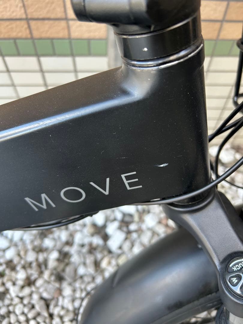 MOVE XS 電動アシスト自転車 ブラック 中古 都内引き取りのみ - メルカリ