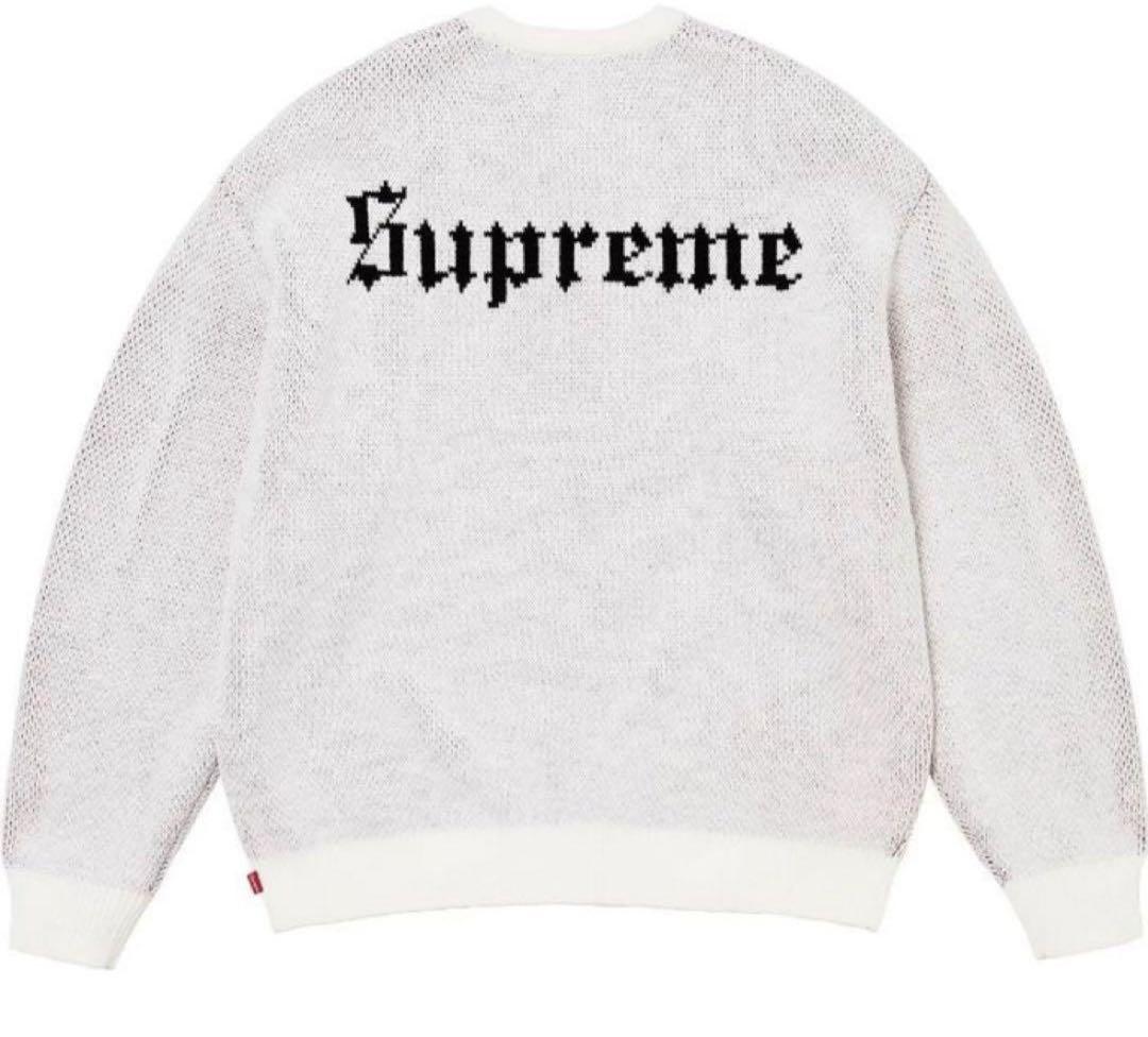 Supreme Snow White Sweater White M - メルカリ