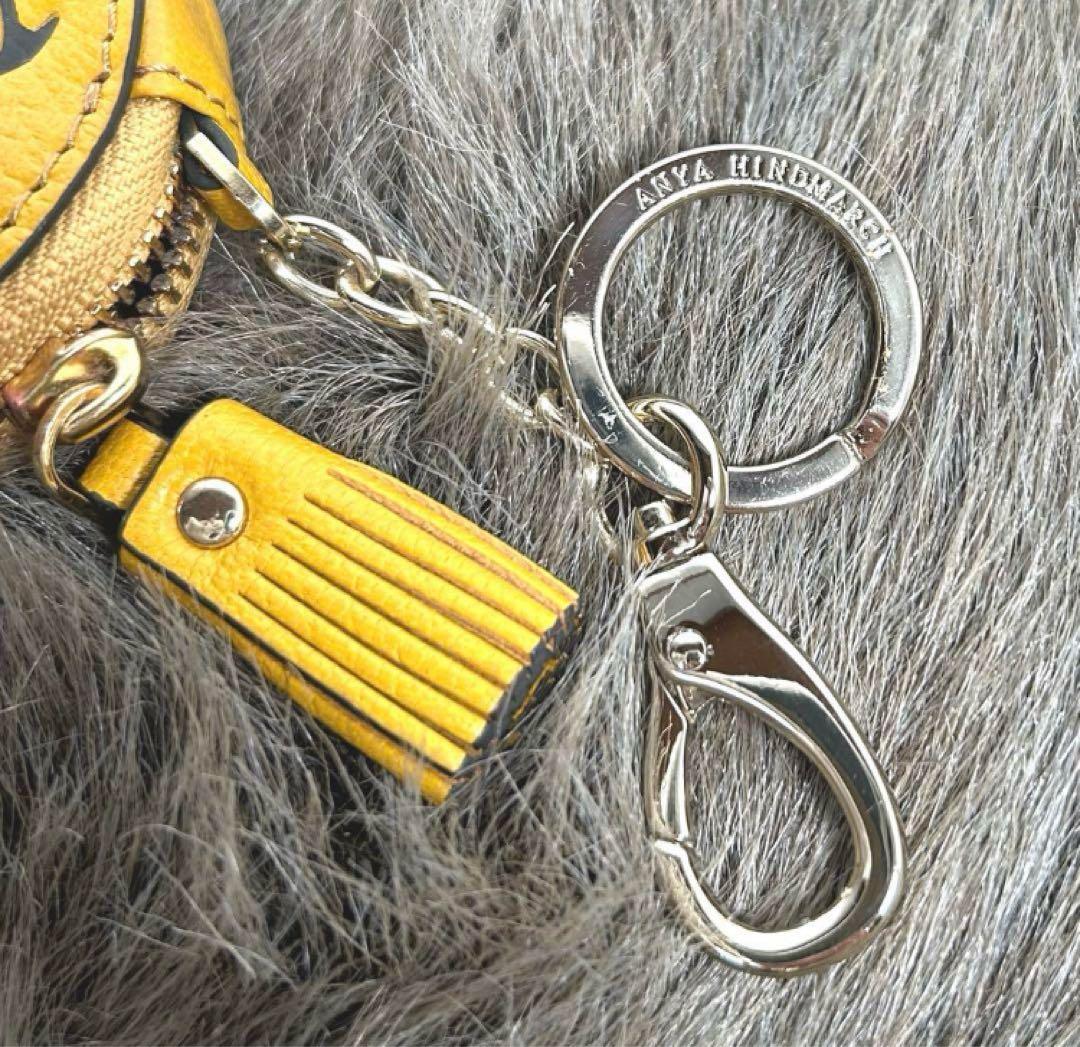 週末値下《美品✨レア》ANYA HINDMARCH キーリング　チャーム