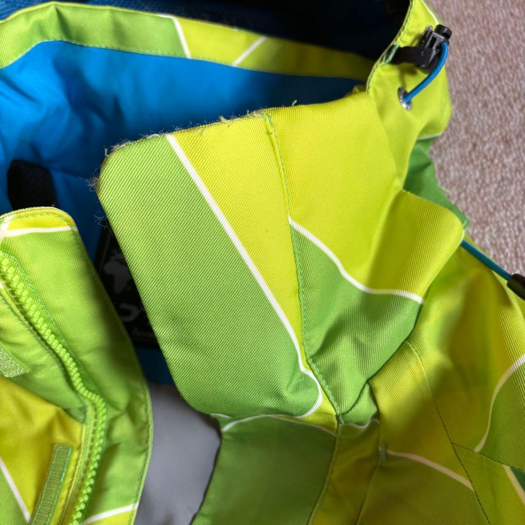 phenix 】蛍光グリーン スキーウェア 上下セット サイズS ユニセックス