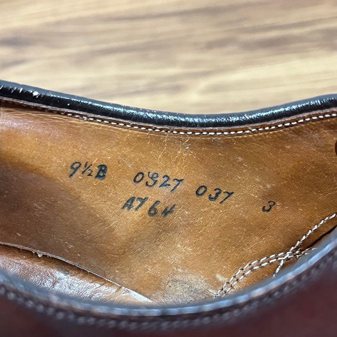 ブルックスブラザーズ ALDEN シェルコードバン ウイングチップ 9 1/2