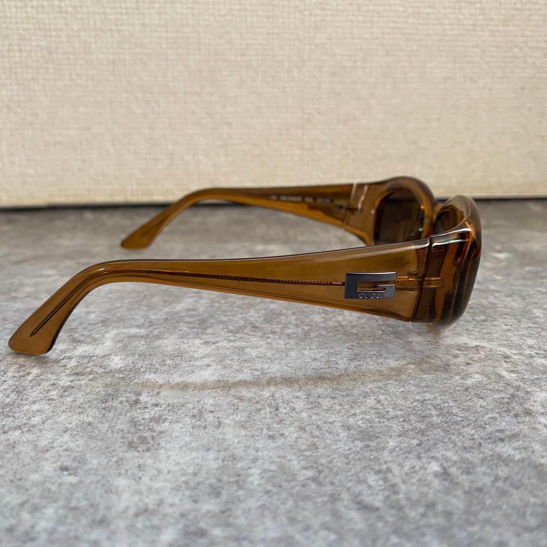 GUCCI VINTAGE SIDE Vintage Gucci Side Logo Sunglasses スクエア