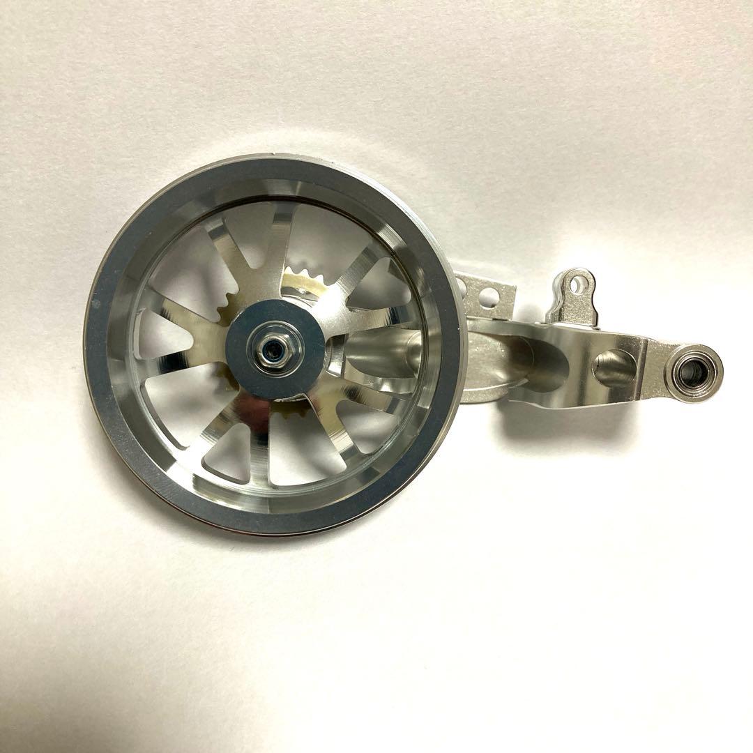 新品 ハングオンレーサーNSR用アルミプロアーム.フロントホイールset