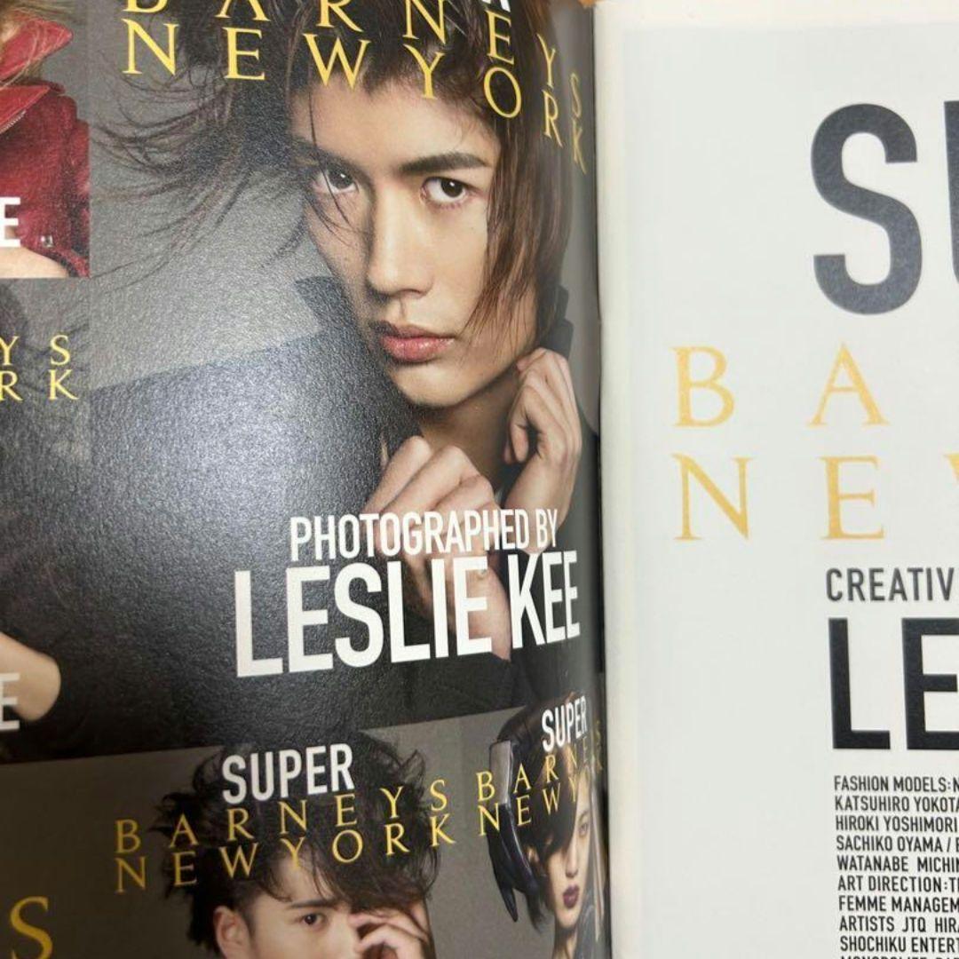 三浦春馬レスリーキーSUPER BARNEY'S NEWYORK 写真集