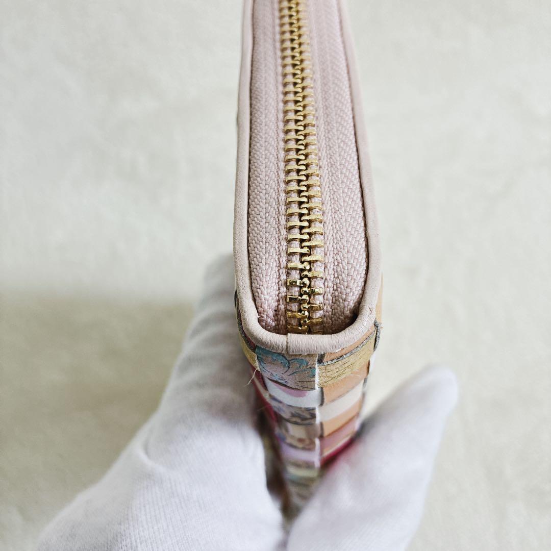 新品未使用 ツモリチサト 財布 サイフ かぶせ長財布 エポネコメッシュ