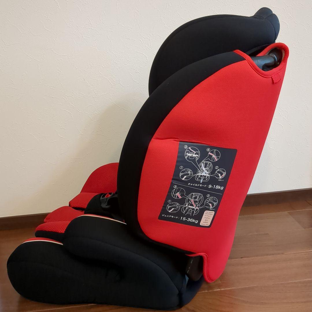 超美品】日本育児 ハイバックブースター ルージュ チャイルドシート