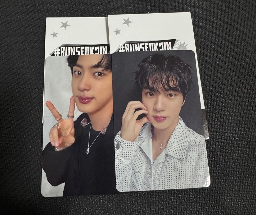 RUNSEOKJIN ジン 映画 入場者特典 第2弾カレンダー付きフォトカード