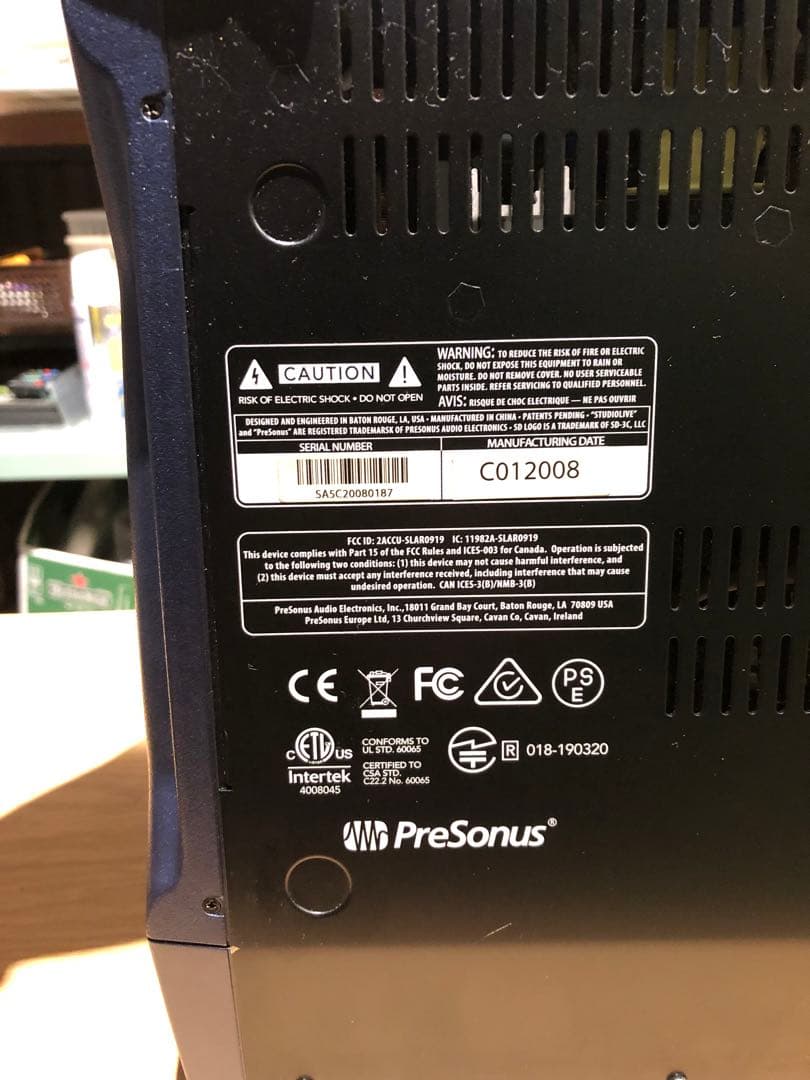 オーディオミキサー アナログミキサー 4台セット ジャンク