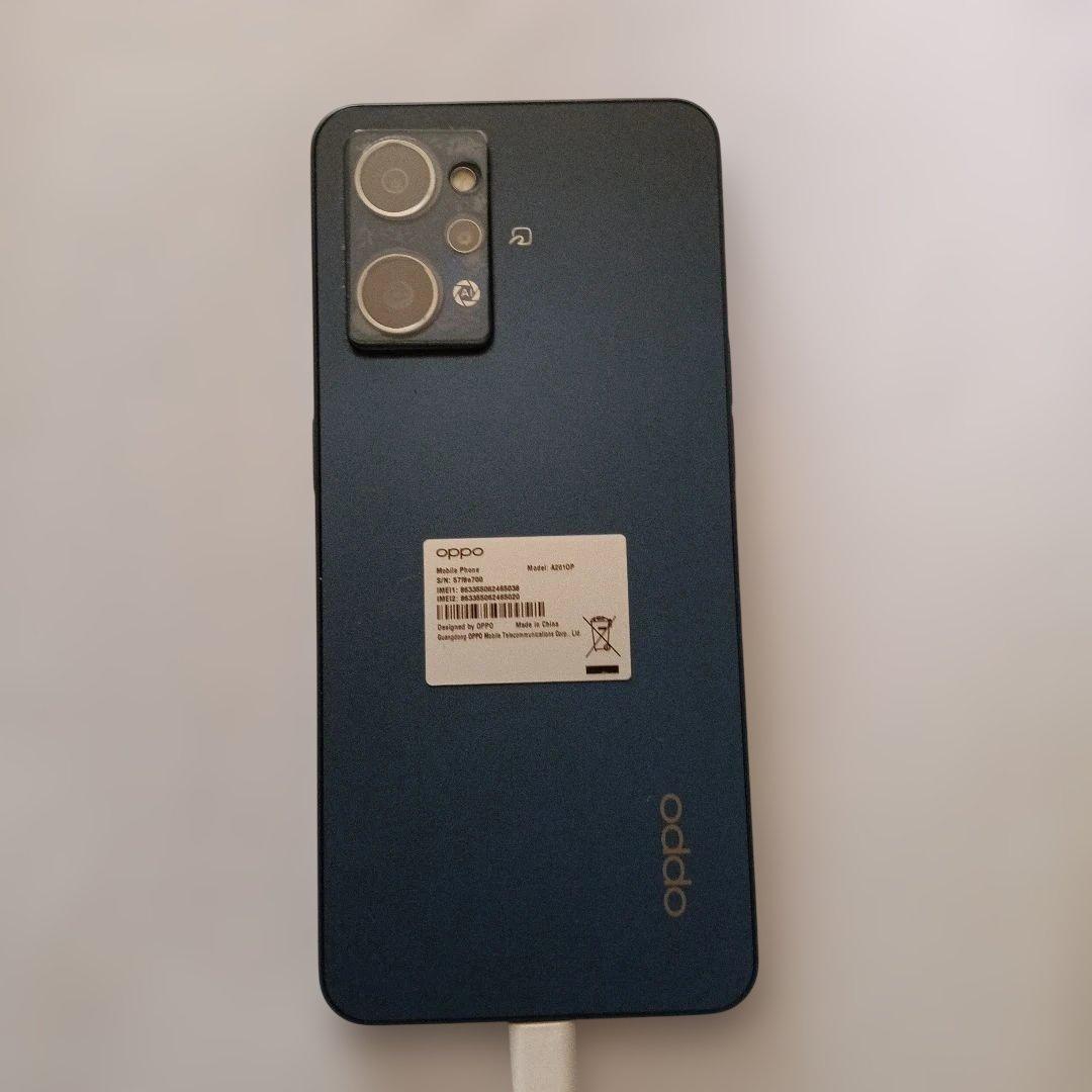 美品oppo Reno7A本体 ブラック - メルカリ