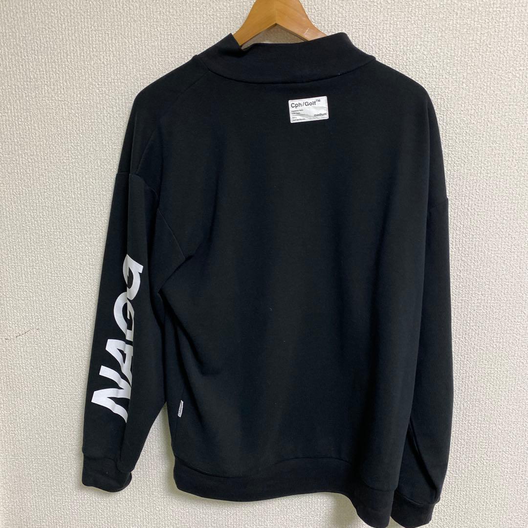 CPHG/NAGG ロゴ入り ブラック スウェット