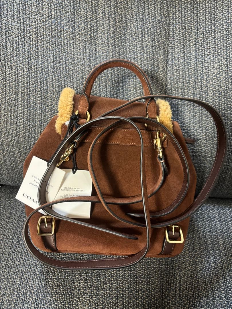 COACH ハドリー バックパック ヴィンテージ ブラウン マルチ - メルカリ