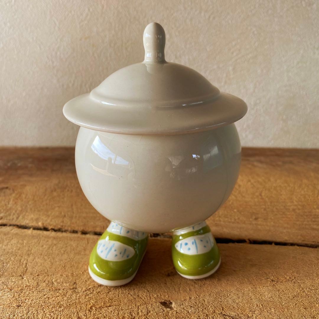 ＊Carlton ware walking SugarBowl＊ Carlton Ware Walking Ware Pair Of Cups, Creamer & Sugar Bowl
