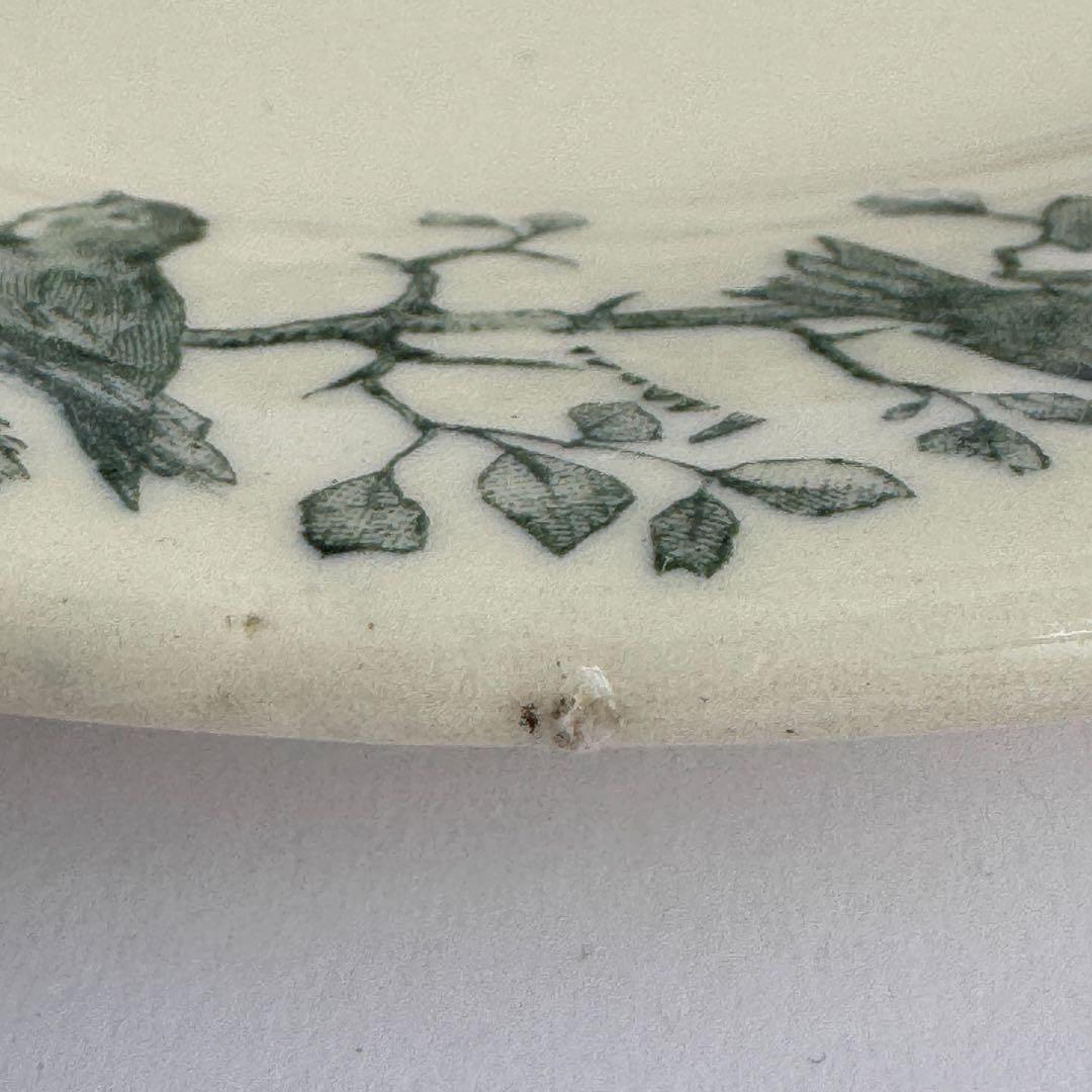 美品 フランスアンティーク Gien AVIARY ディナープレート - メルカリ