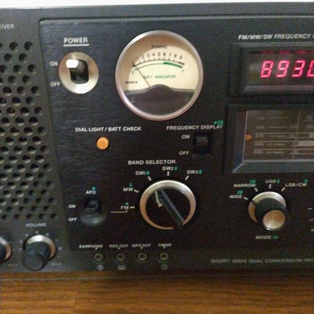 ジャンク品 SONY ICF-6700 マルチバンドレシーバー ラジオ