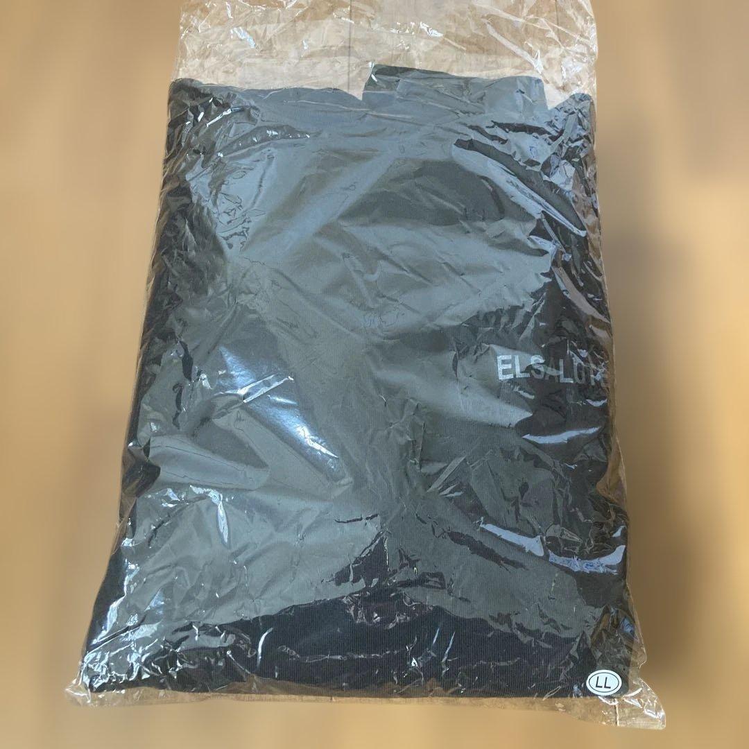 黒ちゃん様用 ELSALUTE HOODIEブラックパーカー LL エルサルーテ
