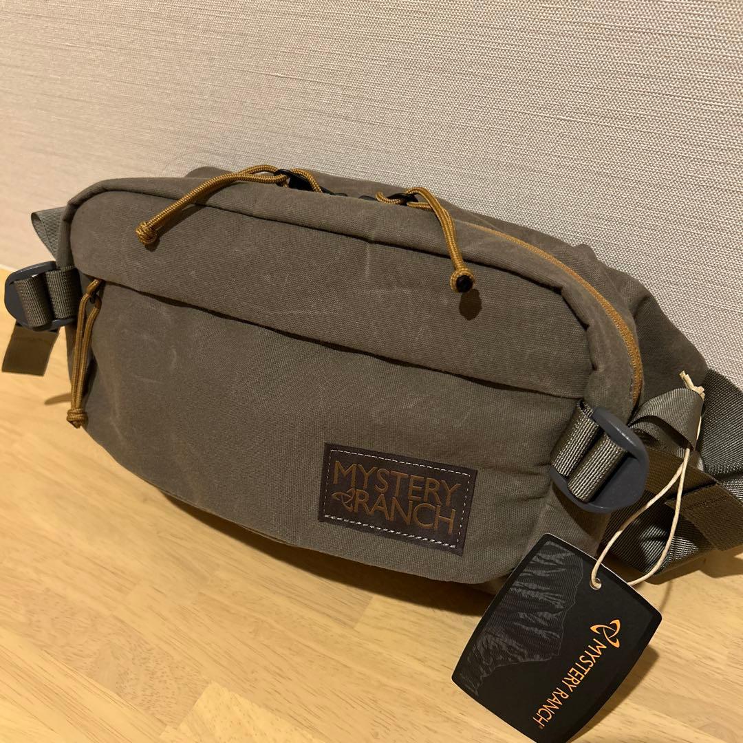 新品】ミステリーランチ フルムーン WOOD WAXED ボディバッグ - メルカリ