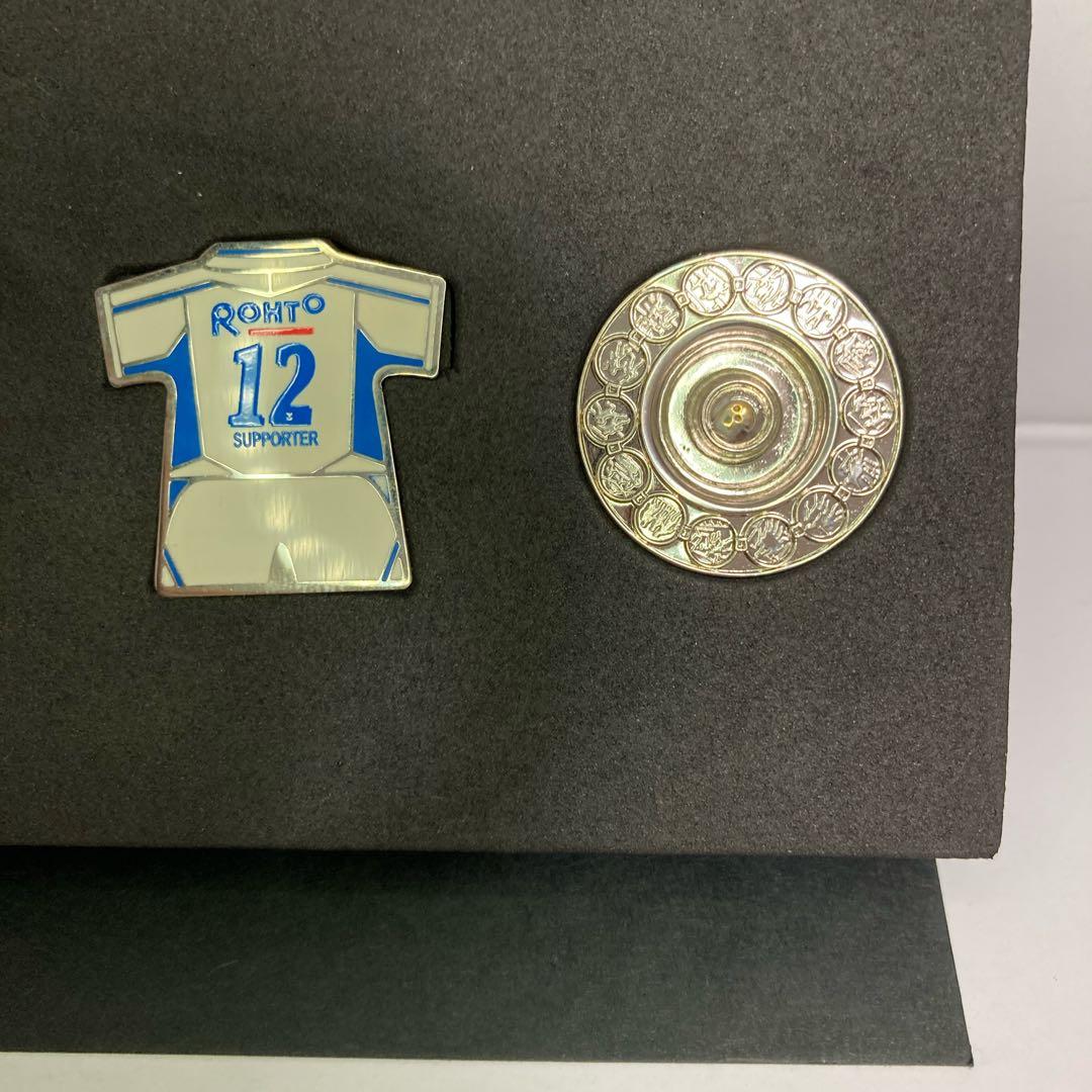 ◇ガンバ大阪☆2005年Jリーグ優勝記念ピンバッジ 4個セット ケース付