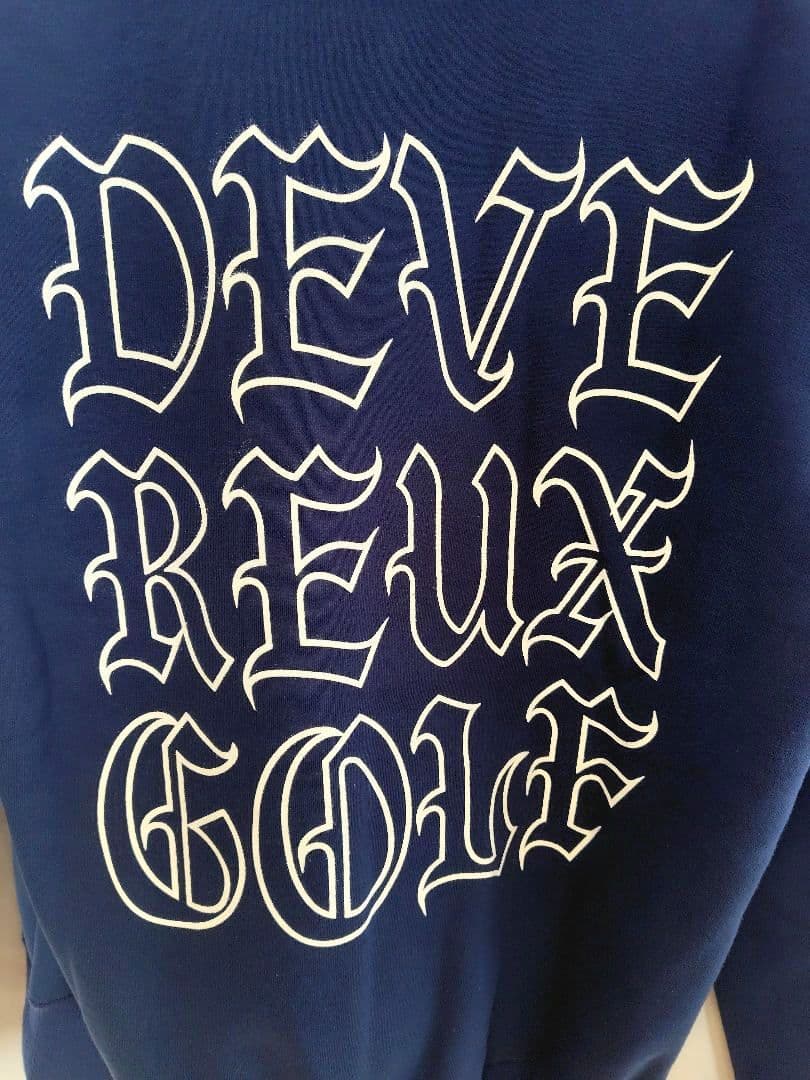新品【DEVEREUX GOLF】 パーカー／ワッペン刺繍／ネイビー／S - メルカリ