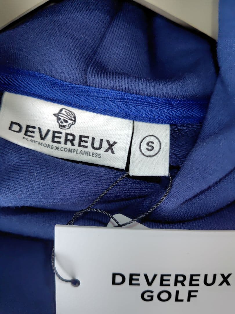 新品【DEVEREUX GOLF】 パーカー／ワッペン刺繍／ネイビー／S - メルカリ