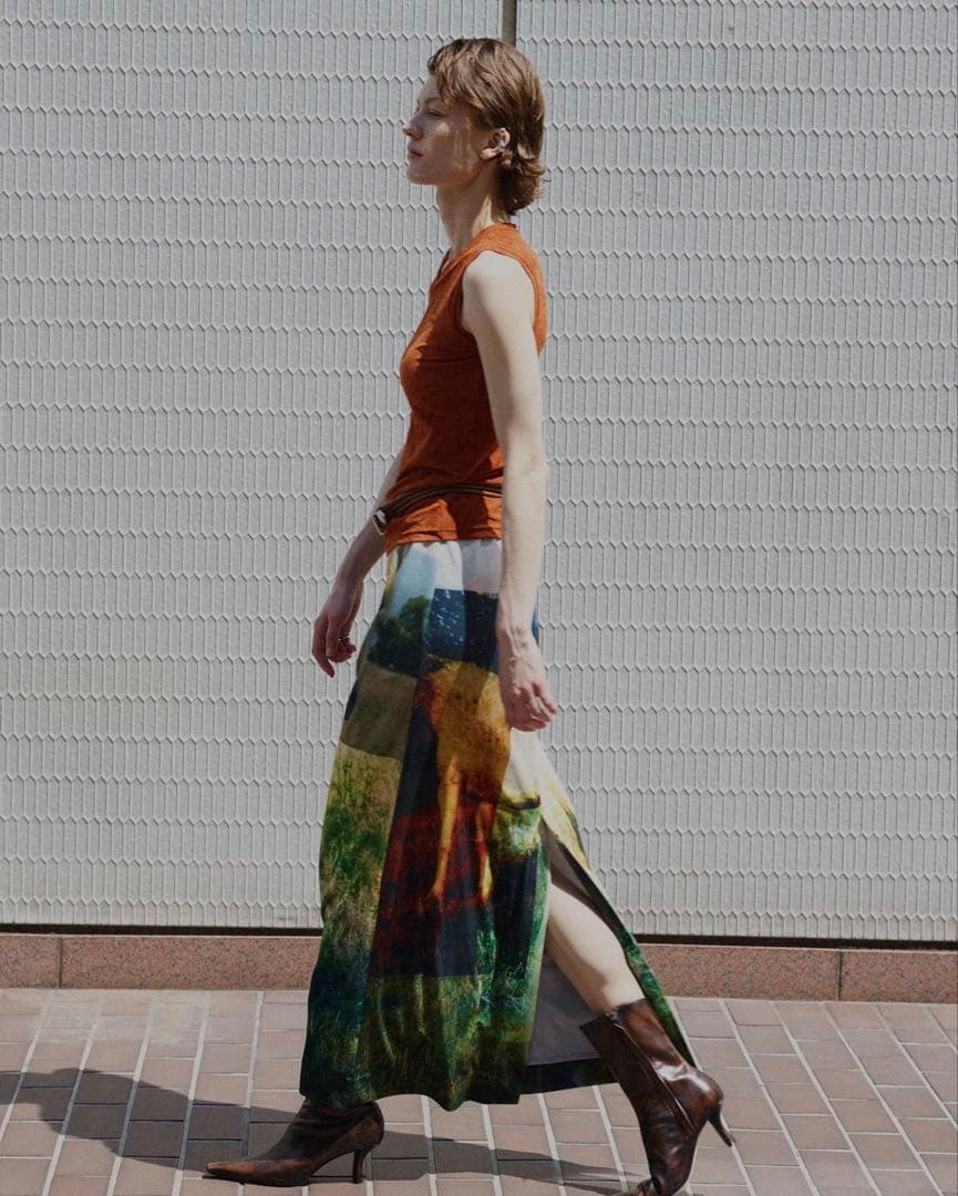 Silvia Conde Olivan×Ameri VELOUR SKIRT S - メルカリ