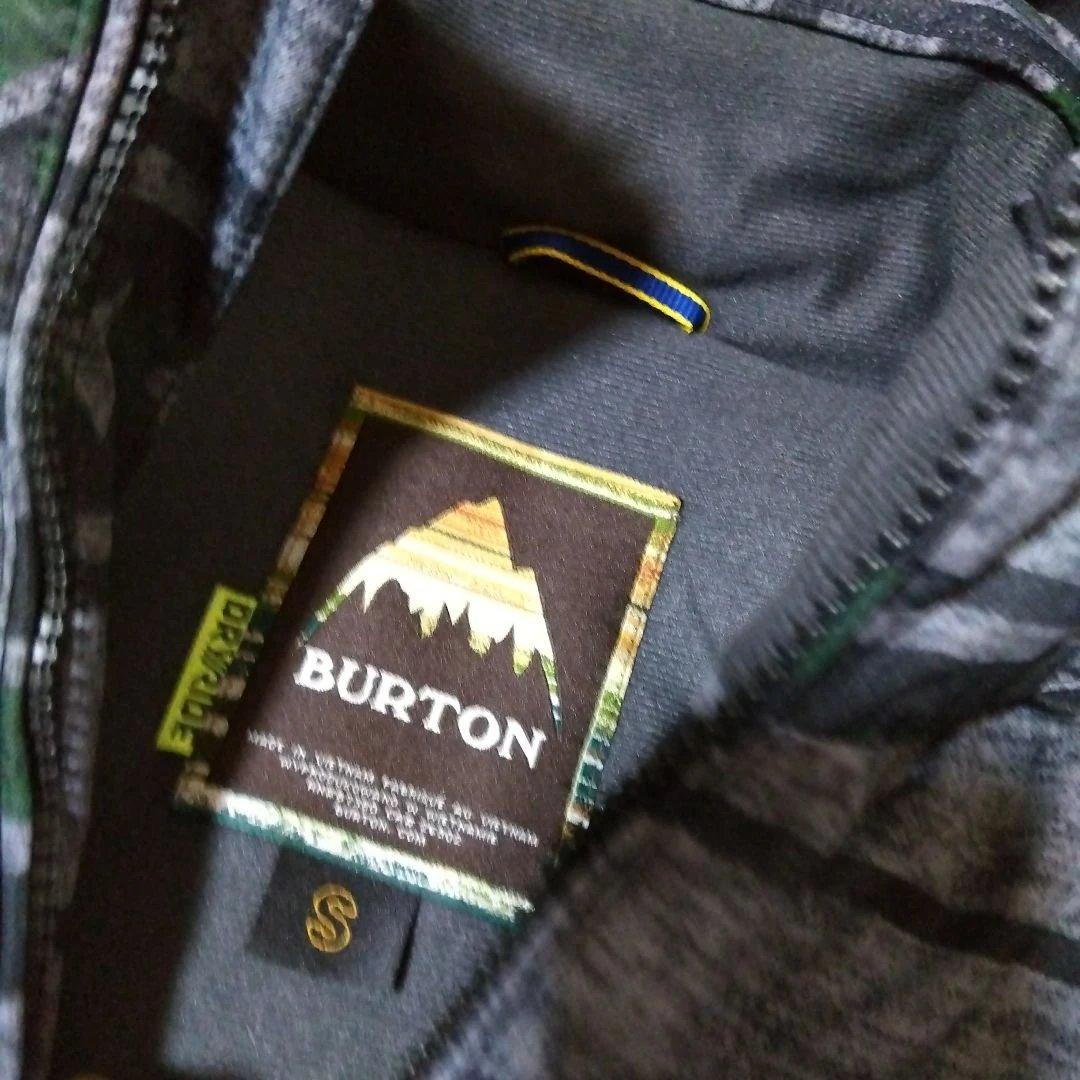BURTON スノーボードウェア 米S 日M ジャケット フード取外可能