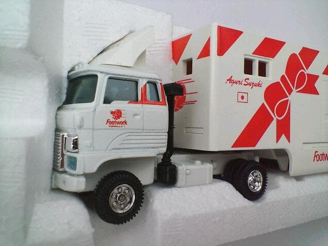 特注 トミカ ダンディ フットワーク フォーミュラ1 トランスポーター