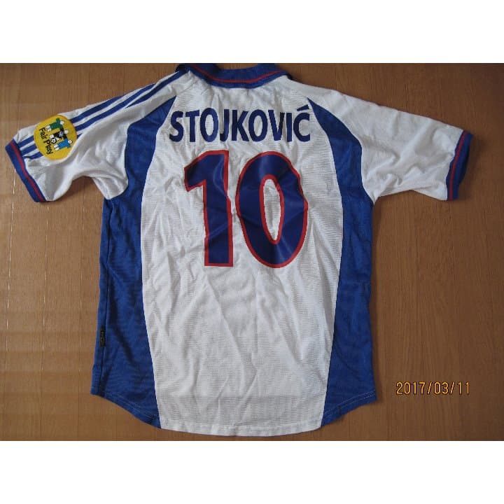 ユーロ2000 ユーゴスラビア代表ストイコビッチオーセンティックユニフォーム ユーロ2000 ユーゴスラビア代表ストイコビッチオーセンティック