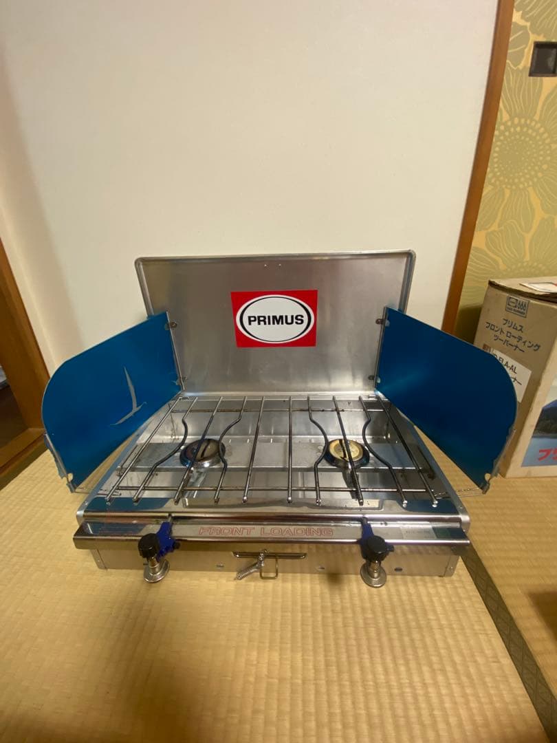 プリムス　ツーバーナーP-2FLA(AL)型　1993年製　廃盤品 プリムス ツーバーナーP-2FLA(AL)型 1993年製 未使用品 廃盤品 - メルカリ