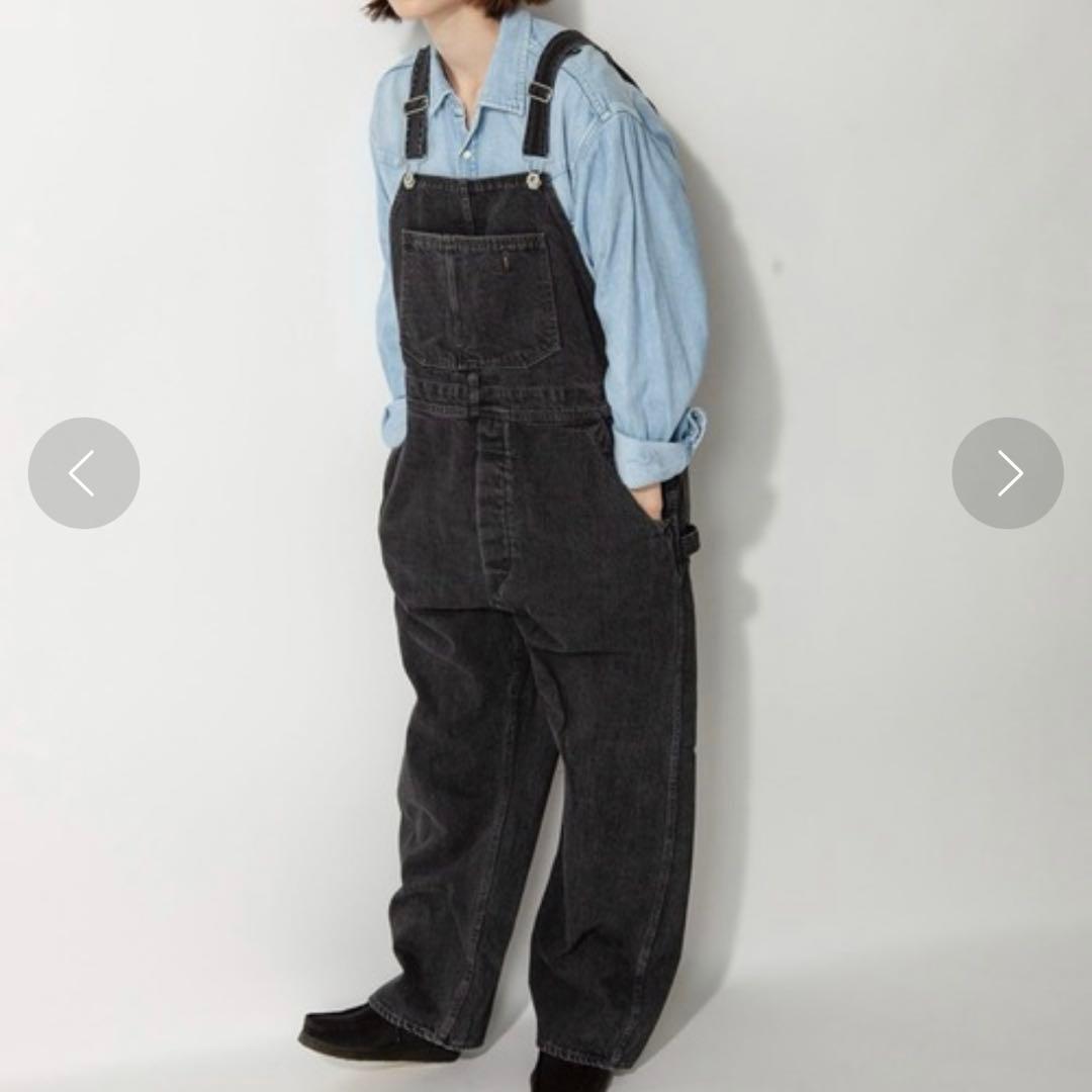 12oz Overall/12オンスオーバーオール　ブラックデニムサロペット 12oz Overall/12オンスオーバーオール ブラックデニムサロペット