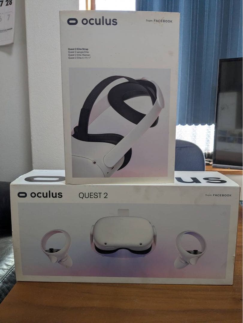 VR： Meta Quest2 256GB エリートストラップ付き PC周辺機器 - メルカリ